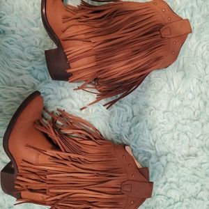 🤠Old West Childrens Fringe Boots🤠